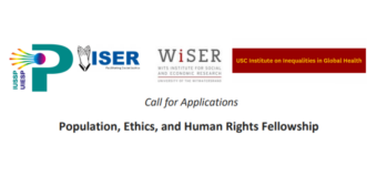 IUSSP Population, Ethics and Human Rights Fellowship 2022 (Stipend available)