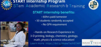 STem Academic Research and Training (START) Internship Program 2022