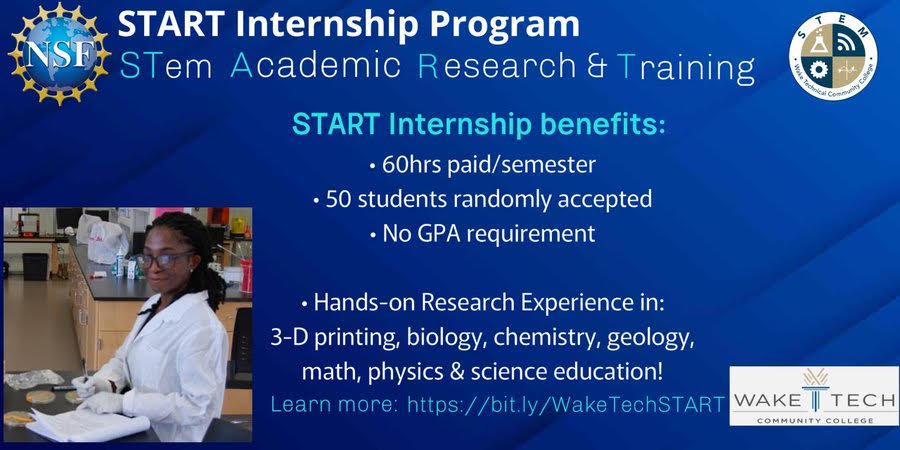 STem Academic Research and Training (START) Internship Program 2022