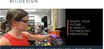 Stanford Byers Center for Biodesign Innovation Fellowship 2023-2024 (Stipend available)