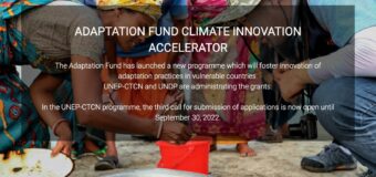 UNEP-CTCN Adaptation Fund Climate Innovation Accelerator (AFCIA) 2022