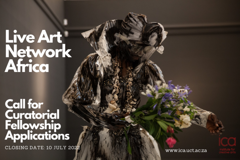University of Cape Town Institute for Creative Arts Curatorial Fellowship 2022 (up to R50,000)