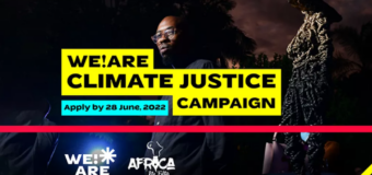 WE!ARE Climate Justice Campaign 2022 for Creative Hubs in Africa ($10,000 grant)