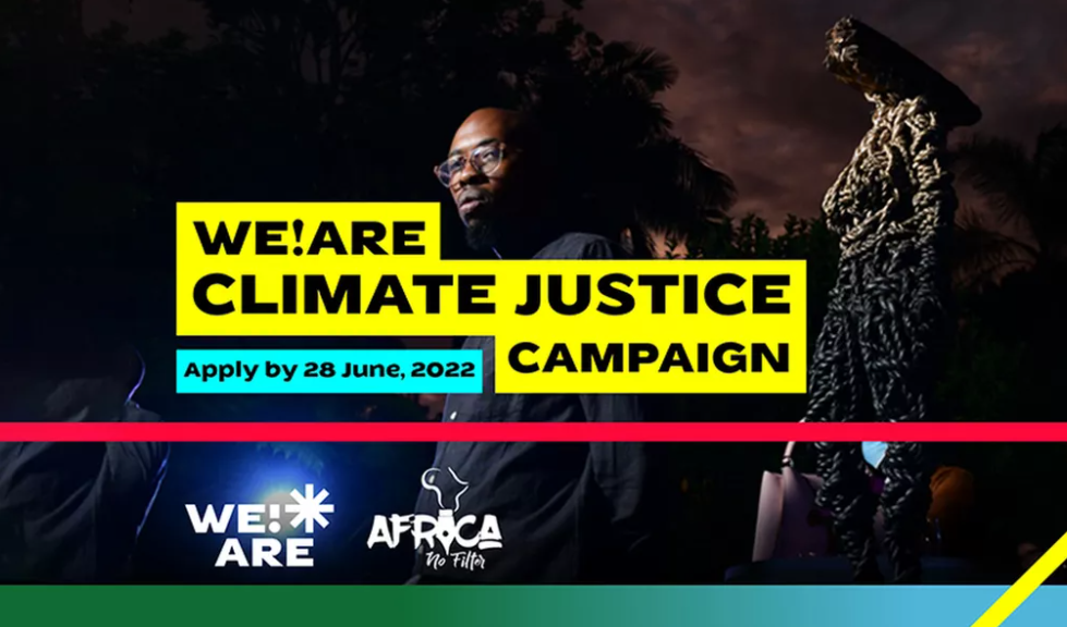 WE!ARE Climate Justice Campaign 2022 for Creative Hubs in Africa ($10,000 grant)