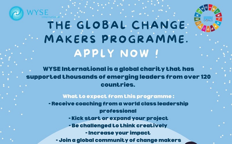 WYSE Global Change Makers 2022: Leadership Coaching for the Sustainable Development Goals