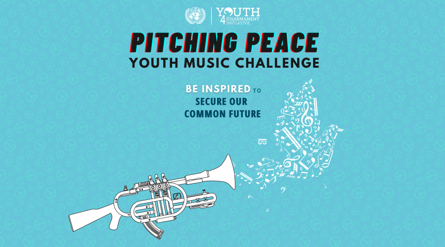 #Youth4Disarmament Pitching Peace Youth Music Challenge 2022 ($500 prize)