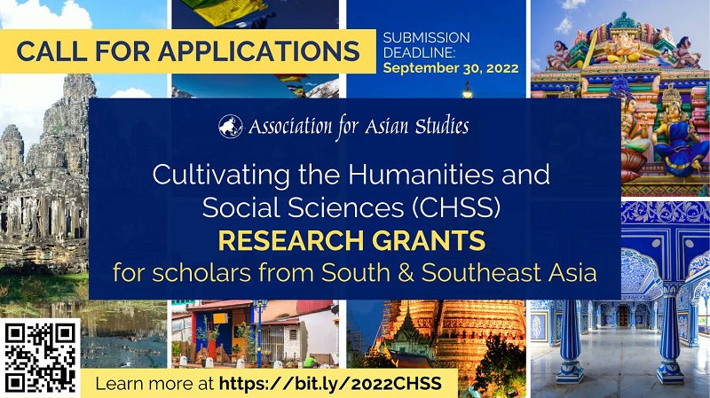 AAS-Sweden Cultivating the Humanities and Social Sciences Research Grants 2022-2023 (up to $12,000)