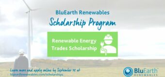 BluEarth Renewables Scholarship 2022 for U.S. & Canada (Up to $3,000)
