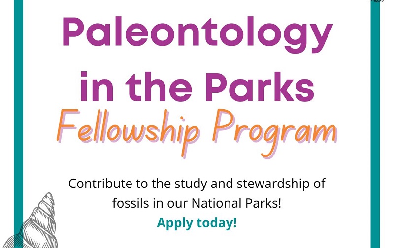 NPS-PS Paleontology in the Parks Fellowship Program 2022 (Stipend available)