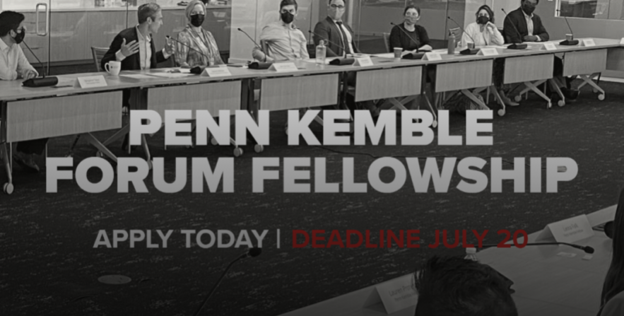 Penn Kemble Fellowship 2022-2023 for DC-based Young Professionals