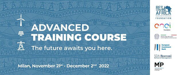 RES4Africa Foundation Advanced Training Course 2022 (Funded to Milan, Italy)