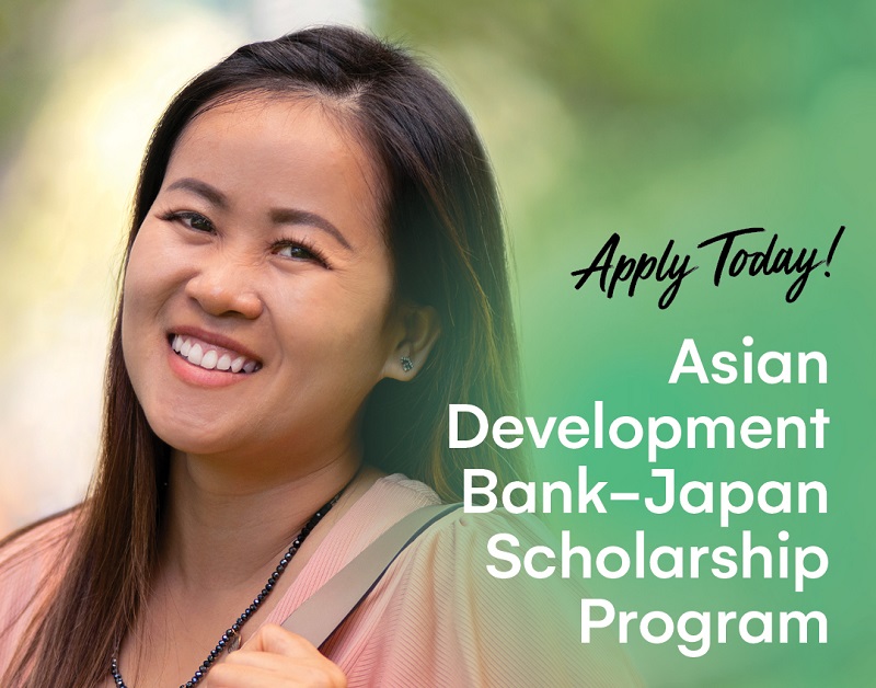 ADB-Japan Scholarship Programme (JSP) 2023-2024 in Asia and the Pacific