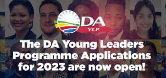 Democratic Alliance (DA) Young Leaders Programme 2023 for South Africans (Fully-funded)