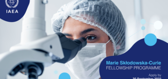 IAEA Marie Sklodowska-Curie Fellowship Programme 2022/2023 (up to €40,000)