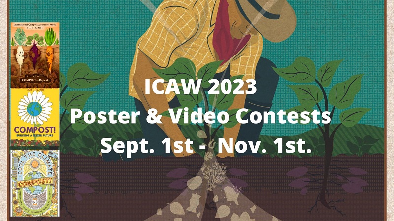 International Compost Awareness Week (ICAW) Poster Contest 2023 ($500 prize)