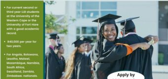 Leigh Day LLB Scholarship 2022-2023 at University of Fort Hare & the University of the Western Cape (up to R40,000)