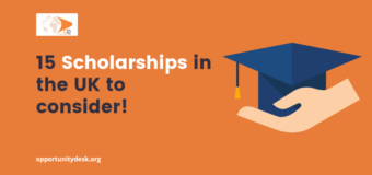 15 Scholarships for International Students to Study in the UK
