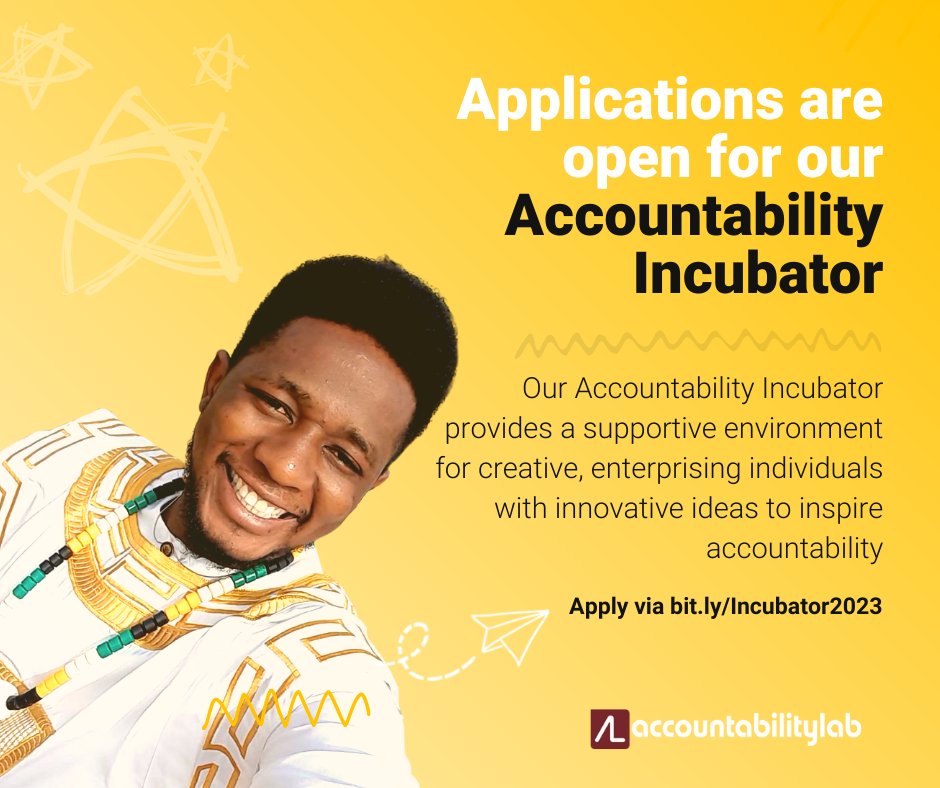 Apply for the Accountability Incubator Programme 2023