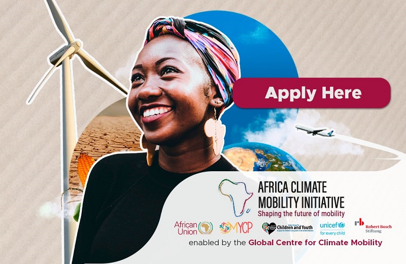 Call for Applications: Africa Climate Mobility Initiative (ACMI) Youth Forum – COP27 Delegate (Funded to Egypt)