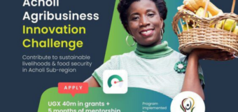 Caritas Acholi Agribusiness Innovation Challenge 2022 (UGX40,000,000 grant)