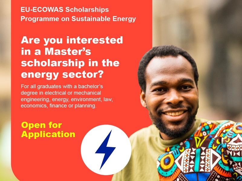EU-ECOWAS Scholarship Programme on Sustainable Energy 2022-2023