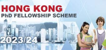 Hong Kong PhD Fellowship Scheme (HKPFS) 2023/2024 (Funding available)