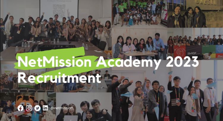 NetMission Academy 2023 for Students in Asia Pacific Region