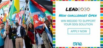 One Young World/Deloitte Lead2030 Challenge for SDG 13 ($50,000 grant)