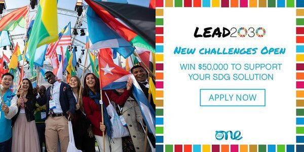 One Young World/Deloitte Lead2030 Challenge for SDG 13 ($50,000 grant)