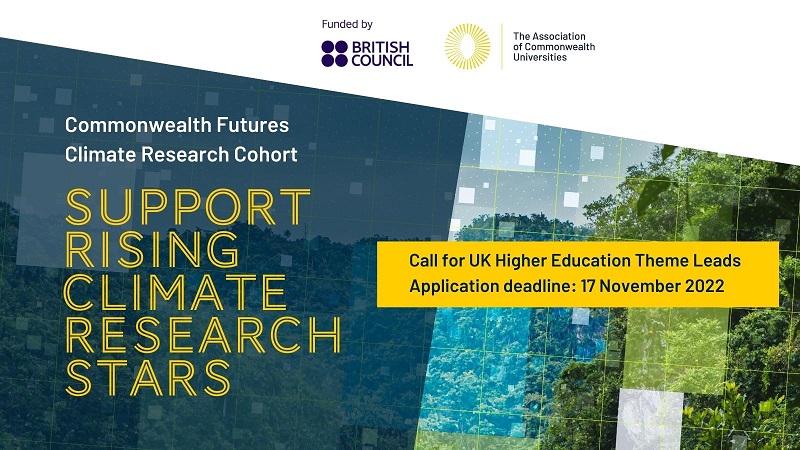 Commonwealth Futures Climate Research Cohort – Call for Theme Leads