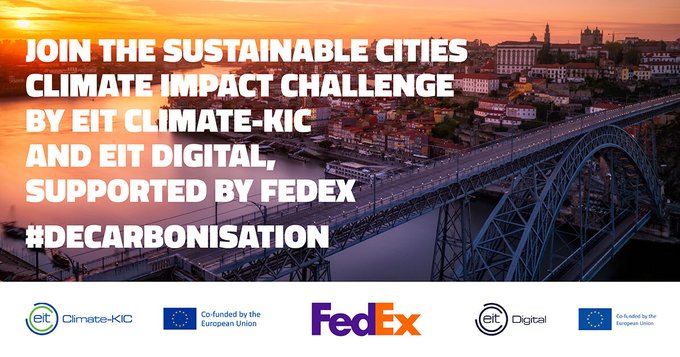EIT Climate-KIC & EIT Digital Sustainable Cities Climate Impact Challenge 2023