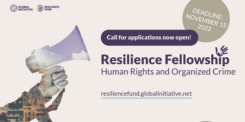 Global Initiative Against Transnational Organized Crime (GI-TOC) Resilience Fellowship 2023 ($15,000 grant)
