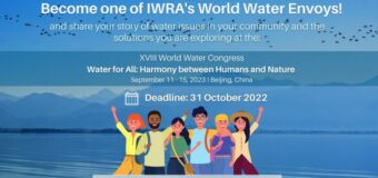 International Water Resources Association (IWRA) World Water Envoys Programme 2022 (Fully-funded to to Beijing, China)
