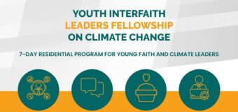 Youth Interfaith Leaders Fellowship on Climate Change 2022/2023 (Fully-funded)