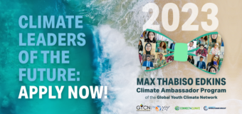 Max Thabiso Edkins Climate Ambassador Programme 2023