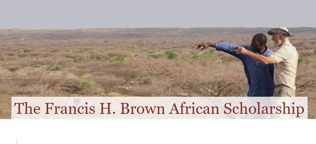 Francis H. Brown African Scholarship Fund 2023 (up to $30,000)