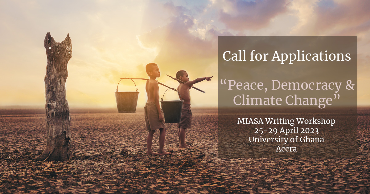 Call for Applications: MIASA Writing Workshop 2023 for Early-career Researchers (Funded)