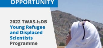 TWAS-IsDB Young Refugee and Displaced Scientists Programme 2022