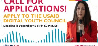Call for Applications: USAID International Youth Digital Leadership Council 2022
