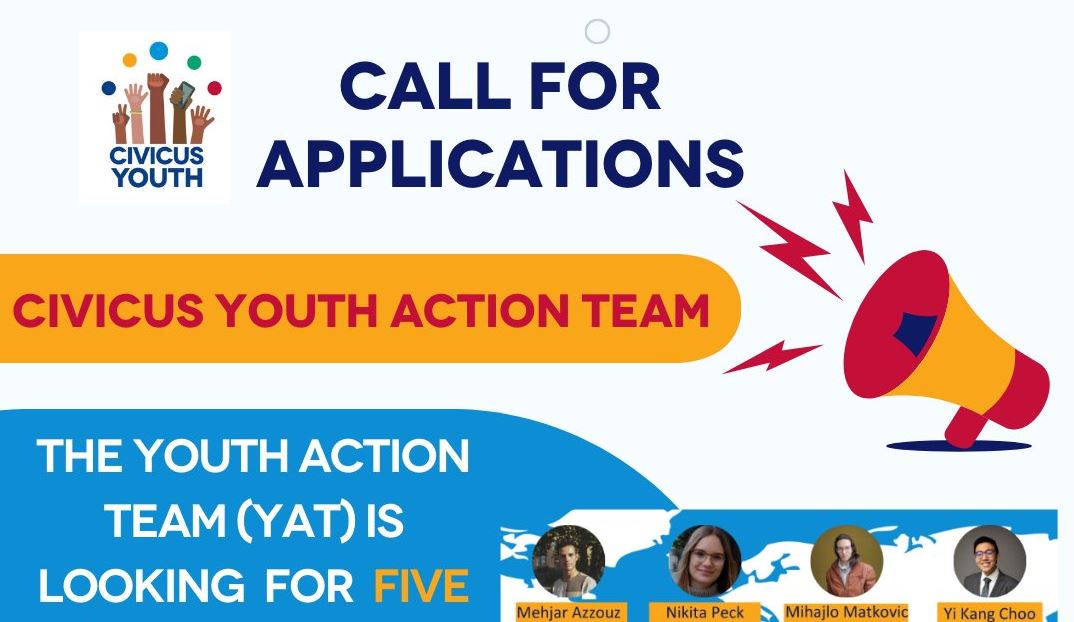 CIVICUS Youth Action Team 2023 Call for Applications