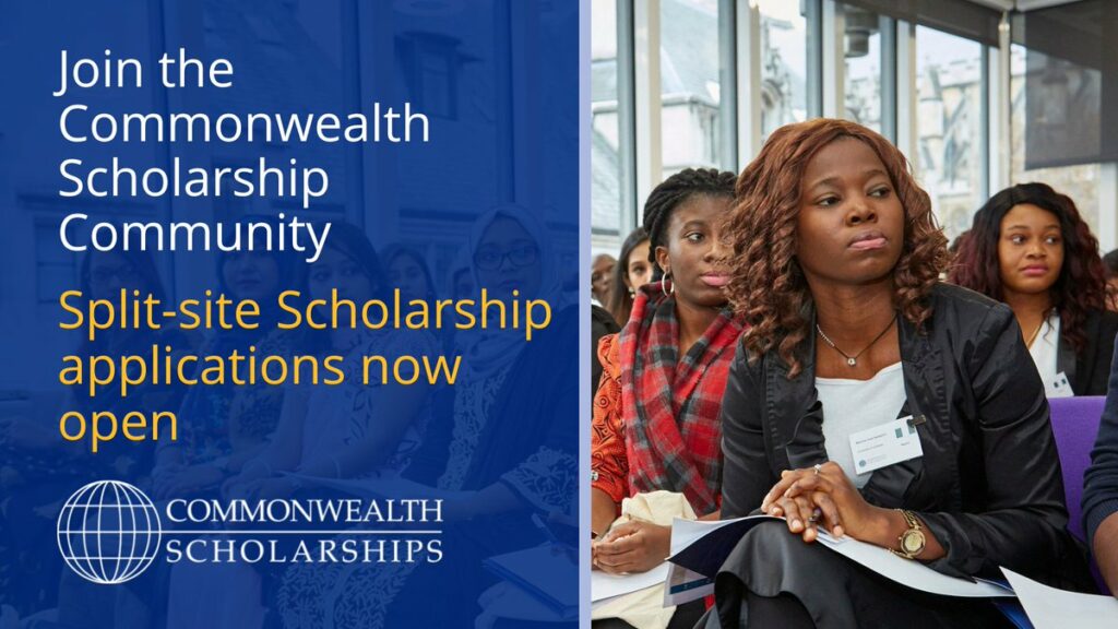 Commonwealth Splitsite PhD Scholarships 2023/2024 (Fullyfunded