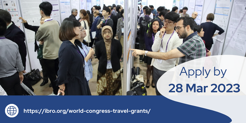 IBRO World Congress Travel Grants 2023