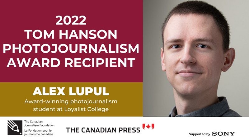 Tom Hanson Photojournalism Award 2023 for Canadians