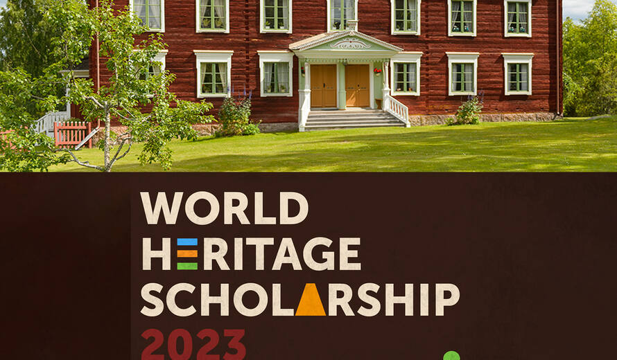 World Heritage Residence Scholarship 2023 (up to €4,500)