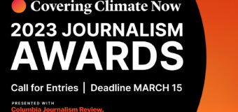 Covering Climate Now (CCNow) Journalism Awards 2023