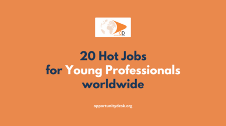 20 Hot Jobs For Young Professionals Worldwide – 10 July 2024 ...