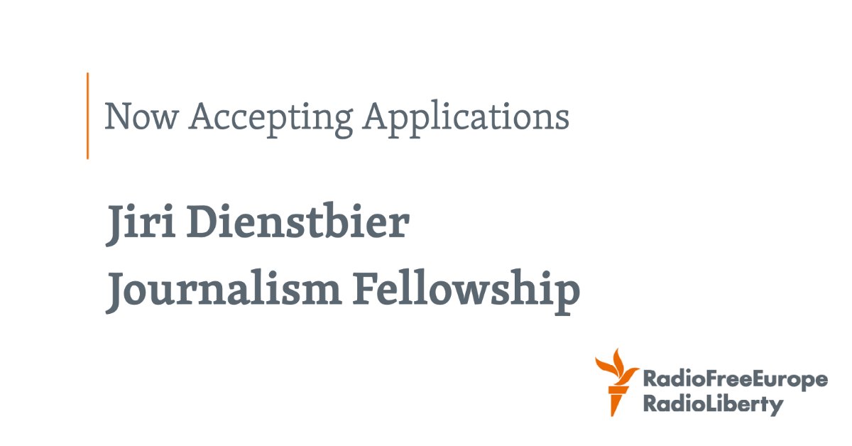 Jiří Dienstbier Journalism Fellowship 2024 for Aspiring Journalists