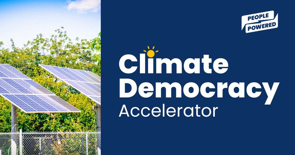 Climate Democracy Accelerator 2023 ($10,000 grant) – Opportunity Desk