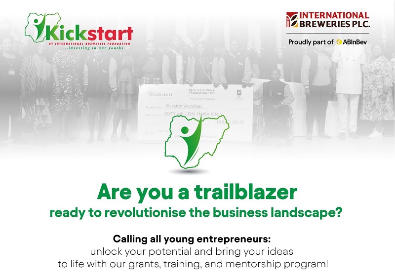 International Breweries Foundation Kickstart Program 2023 for Young