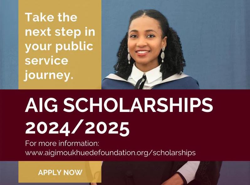 AIG Scholarship Programme 2024/2025 for Masters at the University of